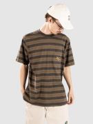 Rhythm Vintage Stripe T-Shirt olive