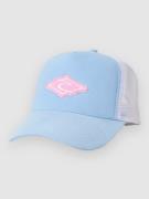 Rip Curl Icon Cord Trucker Keps blue