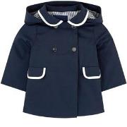 Jacadi Waterproof trenchcoat with a removable hood 12 mån