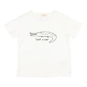 búho Crocodile T-shirt Vit 3 år