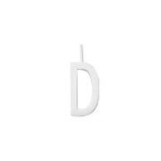 Design Letters Bokstav D Berlock 16mm Silver One Size