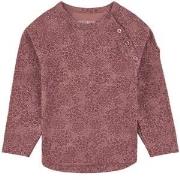 Gullkorn Villvette Blommig Långärmad T-shirt Old Pink 122 cm