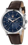 Maserati Herrklocka R8871618014 Epoca Blå/Läder Ø42 mm