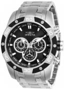 Invicta Herrklocka 25838 Speedway Svart/Stål Ø48 mm