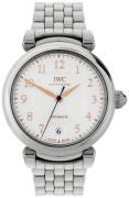 IWC Damklocka IW458307 Da Vinci Silverfärgad/Stål Ø36 mm