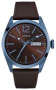 Guess Herrklocka W0658G8 Vertigo Brun/Läder Ø45 mm