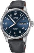 Oris Herrklocka 01 752 7760 4065-07 3 22 05LC Big Crown Blå/Textil