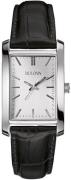 Bulova Damklocka 96L200 Silverfärgad/Läder