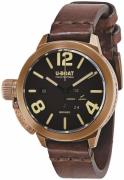 U-Boat Herrklocka 8104 Classico Svart/Läder Ø50 mm