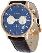 Rado Herrklocka R22911205 Coupole Blå/Läder Ø42 mm