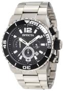 Invicta Herrklocka 1341 Pro Diver Svart/Stål Ø48 mm