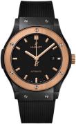 Hublot Herrklocka 542.CO.1181.RX Classic Fusion Svart/Gummi Ø42 mm