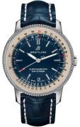 Breitling A17325211C1P1 Navitimer 01 Blå/Läder Ø38 mm