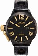 U-Boat Herrklocka 1216 Classico Svart/Läder Ø45 mm