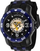 Invicta Herrklocka 42646 NHL Svart/Stål Ø48 mm