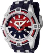 Invicta Herrklocka 43275 MLB Röd/Stål Ø52 mm