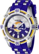 Invicta Herrklocka 43324 NFL Silverfärgad/Stål Ø52 mm