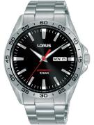 Lorus Herrklocka RL481AX9 Sports Svart/Stål Ø42 mm