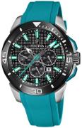 Festina Herrklocka F20642-3 Chrono Bike Svart/Gummi Ø47 mm