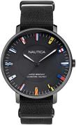 Nautica Herrklocka NAPCRF903 Svart/Textil Ø43 mm