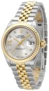 Rolex Damklocka 279173-0003 Lady-Datejust 28 Silverfärgad/18 karat