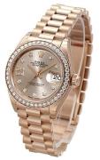 Rolex Damklocka 279135RBR-0003 Lady-Datejust 28 Champagnefärgad/18