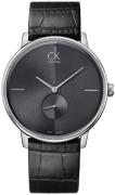 Calvin Klein Damklocka K2Y231C3 Accent Svart/Läder Ø32 mm