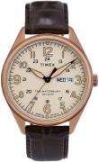 Timex Herrklocka TW2R89200 Beige/Läder Ø42 mm