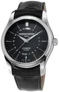 Frederique Constant Classics Herrklocka FC-332DG6B6 Grå/Läder Ø43