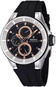 Festina Multifunction Herrklocka F20342-4 Svart/Gummi Ø44 mm