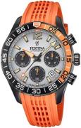 Festina 99999 Herrklocka F20518-1 Grå/Gummi Ø44 mm