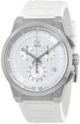 Calvin Klein Dart Herrklocka K2S371L6 Silverfärgad/Gummi Ø45 mm