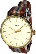 Timex Fairfield ABT521 Antikvit/Textil Ø41 mm