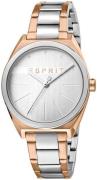 Esprit 99999 Damklocka ES1L056M0085 Silverfärgad/Roséguldstonat