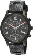 Timex Allied Herrklocka TW2T33100 Svart/Gummi Ø42 mm