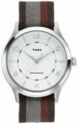 Timex 99999 Damklocka TW2T97100LG Vit/Textil Ø35 mm