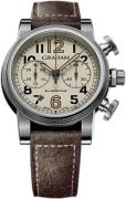 Graham Silverstone Herrklocka 2SABS.W01A Brun/Läder Ø44 mm