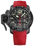 Graham Chronofighter Herrklocka 2CCBK.B11A.K95K Svart/Gummi Ø47 mm