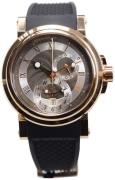 Breguet Herrklocka 5857BR-Z2-5ZU Marine Svart/Gummi Ø42 mm