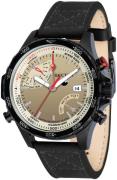 Sector Herrklocka R3251506004 Beige/Läder Ø46 mm