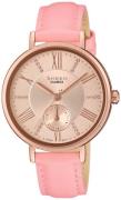 Casio Damklocka SHE-3066PGL-4AUEF Sheen Roséguldstonad/Läder Ø34 mm