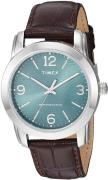 Timex Herrklocka TW2R86900 Grön/Läder Ø39 mm