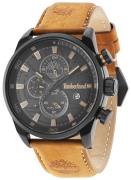 Timberland Herrklocka 14816JLB/02 Henniker Svart/Läder Ø46 mm