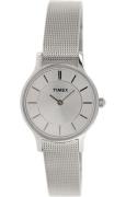 Timex Damklocka T2P167 Premium Collction Silverfärgad/Stål Ø26 mm