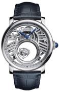 Cartier Herrklocka WHRO0039 Rotonde De Skelettskuren/Läder Ø45 mm