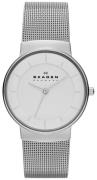 Skagen Damklocka SKW2075 Nicoline Vit/Stål Ø32 mm