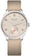 Nomos Glashütte Herrklocka N-1204 Minimatik Antikvit/Läder Ø35.5 mm