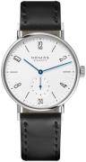 Nomos Glashütte Herrklocka N-602 Tangomat Vit/Läder Ø38.3 mm