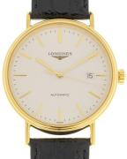 Longines Herrklocka L4.922.2.12.2 Presence Vit/Läder Ø40 mm