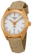 Tissot Damklocka T101.210.36.031.00 PR 100 Lady Silverfärgad/Läder